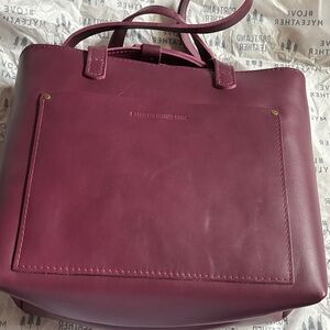 Lollipop color Portland Leather medium crossbody bag